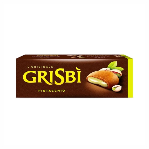 Grisbi Biscuits with Pistachio Cream Filling