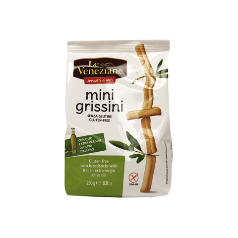 Le Veneziane Gluten Free Mini Grissini Olive Oil