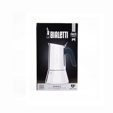 Bialetti Venus Induction Stovetop Espresso Maker 4 Cup