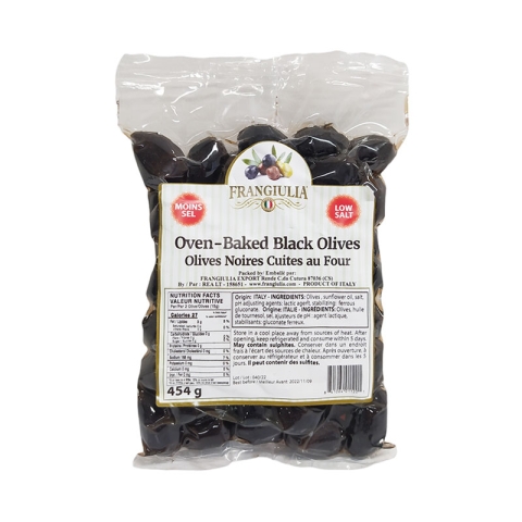 Frangiulia Oven-Baked Black Olives