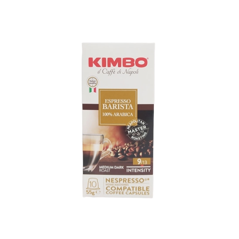 Kimbo Nespresso Capsule Barista 10 Capsules