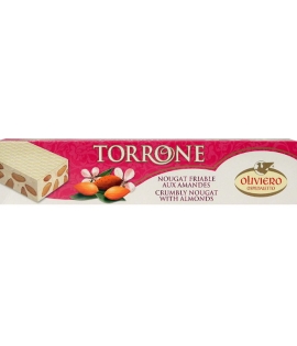 Torrone Oliviero Crumbly Nougat With Almonds 130g