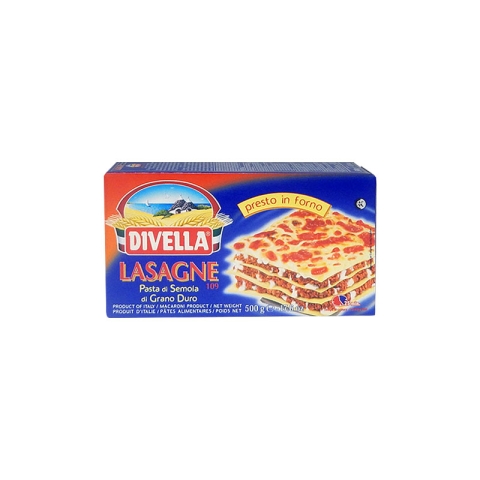 Divella Lasagne Pasta Di Semola Di Granoduro N.109