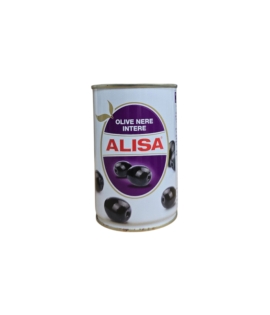 Alisa Whole Black Olives 