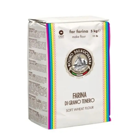 Molino DallaGiovanna Manitoba Soft Wheat Flour '0' 5KG