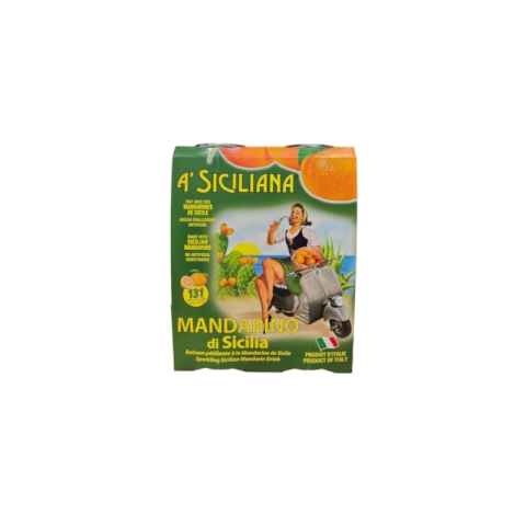 A’ Siciliana Sicily Mandarin Sparkling Drink A’ Siciliana Sicily Mandarin Sparkling Drink