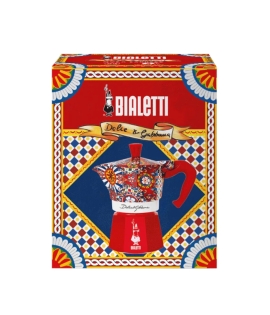 Bialetti Dolce&Gabbana Moka Express Sicilian Cart (3 Cups)