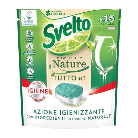 Svelto Tout-en-1 15 Pastilles Agrumes