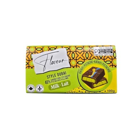 Flaveur Chocolat Noir Dubai avec Pistache