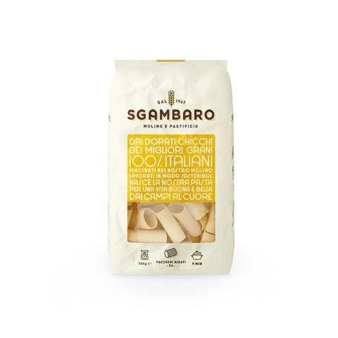 Sgambaro Paccheri Rigati Sgambaro Paccheri Rigati