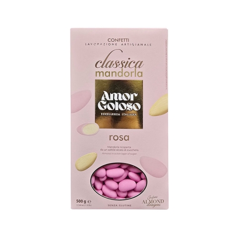 Amor Goloso Classic Almond Confetti (Pink)