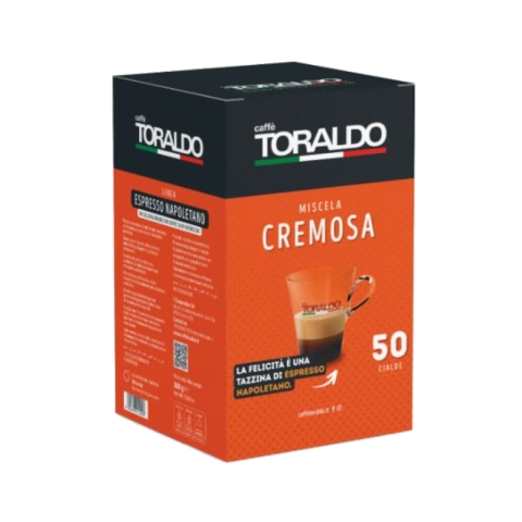 Caffè Toraldo Miscela Cremosa (50 Pods)