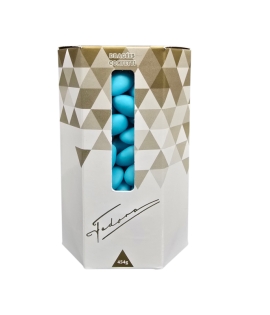 Fedora Almond Confetti (Blue)