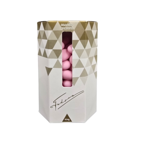 Fedora Almond Confetti (Pink)