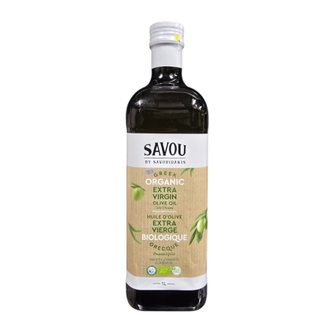 Savou Greek Organic Extra Virgin Olive Oil