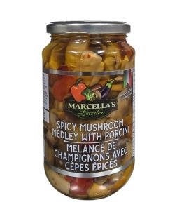 Marcella’s Garden Spicy Mushrooms Medley with Porcini