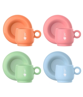 Bialetti Mercato della Frutta set of 4 cups 