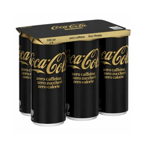 Coca Cola Zero Caffeine Zero Sugar 6x330ml