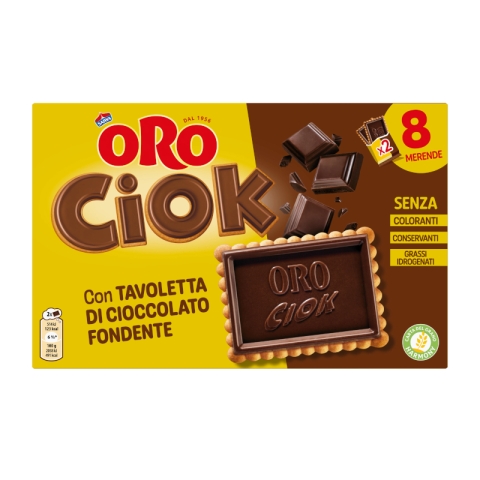 Oro Ciok Fondente Chocolate Biscuits