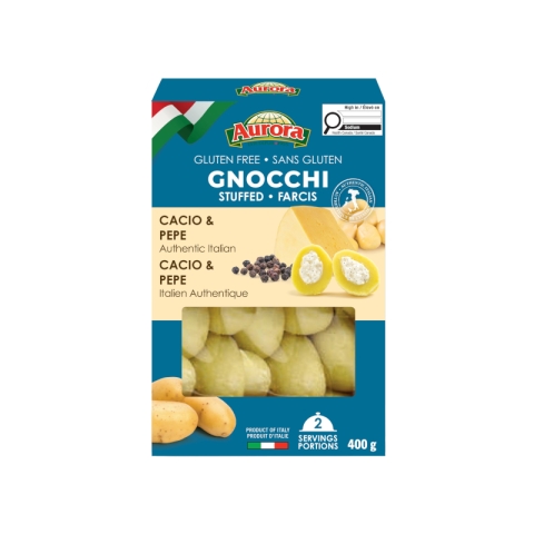 Aurora Gluten Free Cacio & Pepe Stuffed Gnocchi