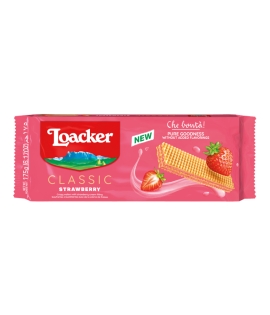 Loacker Strawberry Wafer