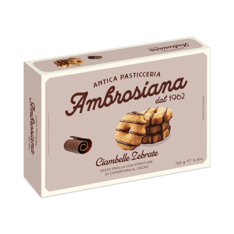 Antica Pasticceria Ambrosiana Ciambelle Zebrate Biscuits Antica Pasticceria Ambrosiana Ciambelle Zebrate Biscuits