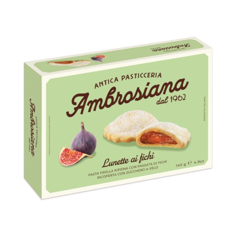 Antica Pasticceria Ambrosiana Lunette Fig Biscuits Antica Pasticceria Ambrosiana Lunette Fig Biscuits