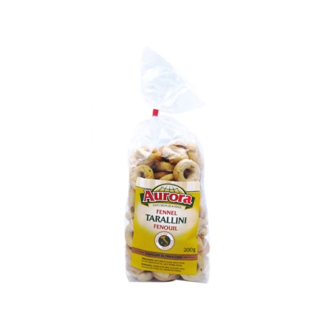Aurora Tarallini Fennel 200g