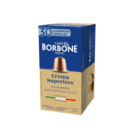 Caffé Borbone Crema Superiore Aluminium Capsule (30)