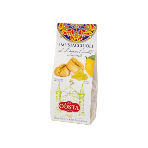 Fratelli Costa Sicilian Lemon Mustaccioli