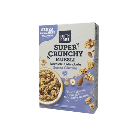 Nutrifree Céréales Super Croustillantes Muesli Noisettes & Amandes Nutrifree Céréales Super Croustillantes Muesli Noisettes & Amandes