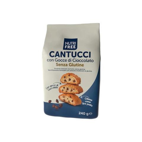 Nutrifree Cantucci with Chocolate Chips Nutrifree Cantucci with Chocolate Chips