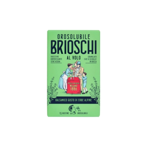 Brioschi Alpine Herbs Effervescent Digestive Sachets