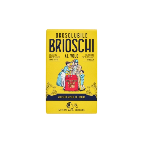 Brioschi Lemon Effervescent Digestive Sachets