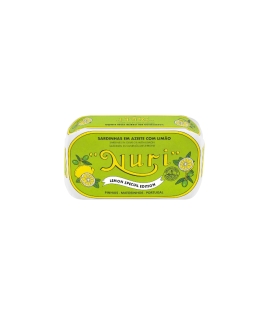 NURI Sardines in Olive Oil with Lemon