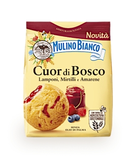 Mulino Bianco Cuor di Bosco – Wild Berry & Sour Cherry Filled Cookies