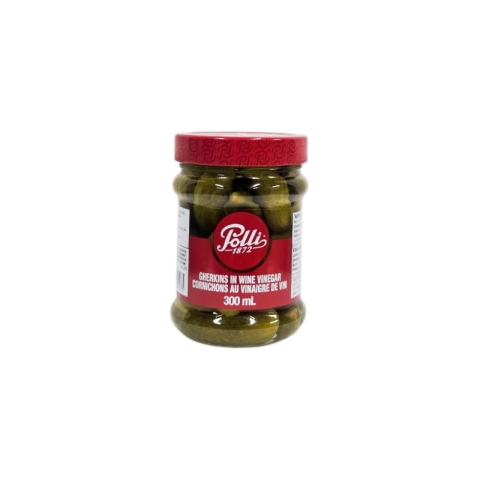 Polli Gherkins in Wine Vinegar