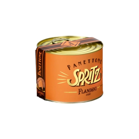 Flamigni Panettone Spritz en Boîte Métallique 350g