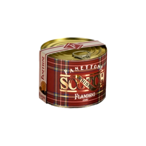 Flamigni Panettone “Scotch” en Boîte Métallique 350g Flamigni Panettone “Scotch” en Boîte Métallique 350g