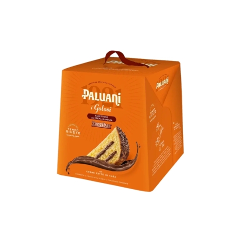 Paluani Panettone with Zanzibar Gianduia Cream