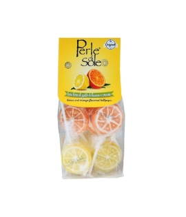Perle Di Sole Lemon and Orange Flavoured Lollipops