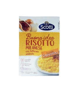 Riso Scotti Risotto Milanese With Saffron Made With Carnaroli Rice