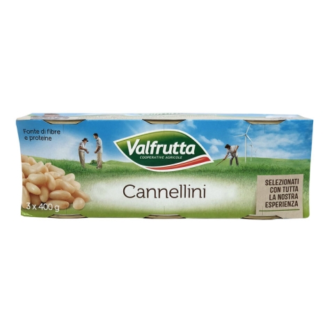 Valfrutta Cannellini Beans 3 x 400gr