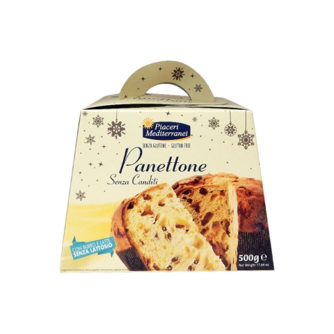 Piaceri Mediterranei Gluten Free Panettone Without Candy