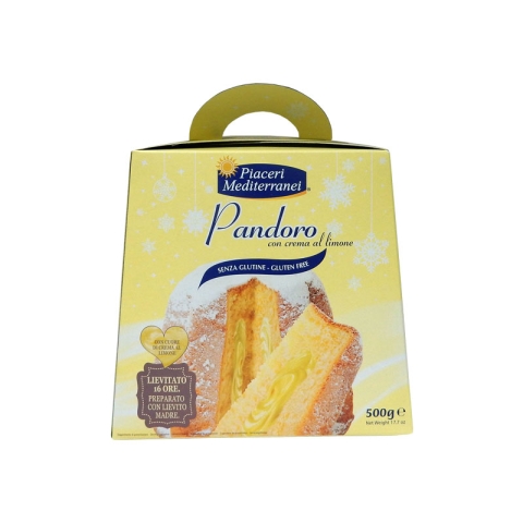 Piaceri Mediterranei Gluten Free Pandoro With Lemon Cream