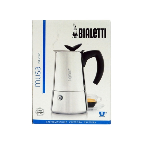 Bialetti Stainless Steel Espresso Maker 6 Cups