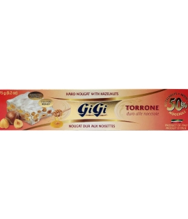 Torrone GiGi Hard Nougat With Hazelnut