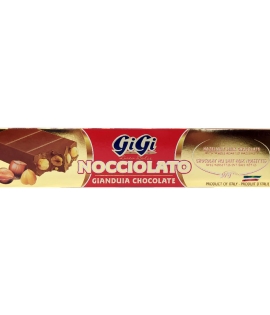 Torrone GiGi Nocciolato Nougat with Hazelnut Milk Chocolate