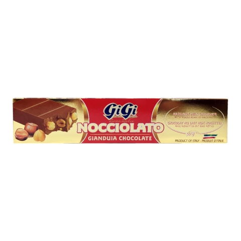 Torrone GiGi Nocciolato Nougat with Hazelnut Milk Chocolate