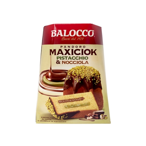 Balocco Pandoro Maxiciok With Pistachio And Hazelnut